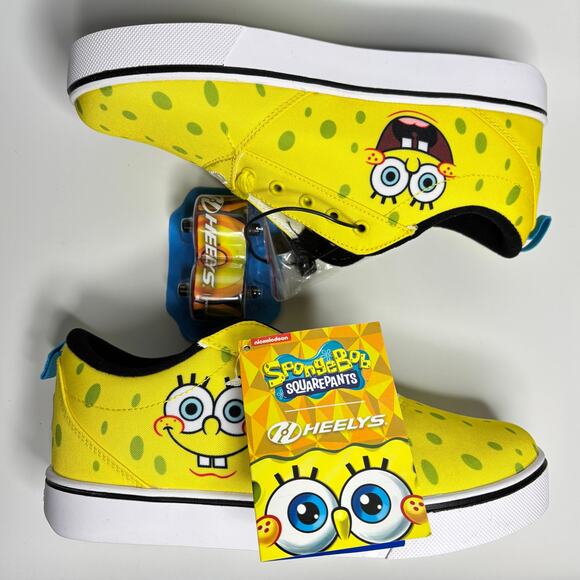 Heelys X Spongebob Adult Pro 20 Roller Skate Sneakers in Yellow - Picture 7 of 9